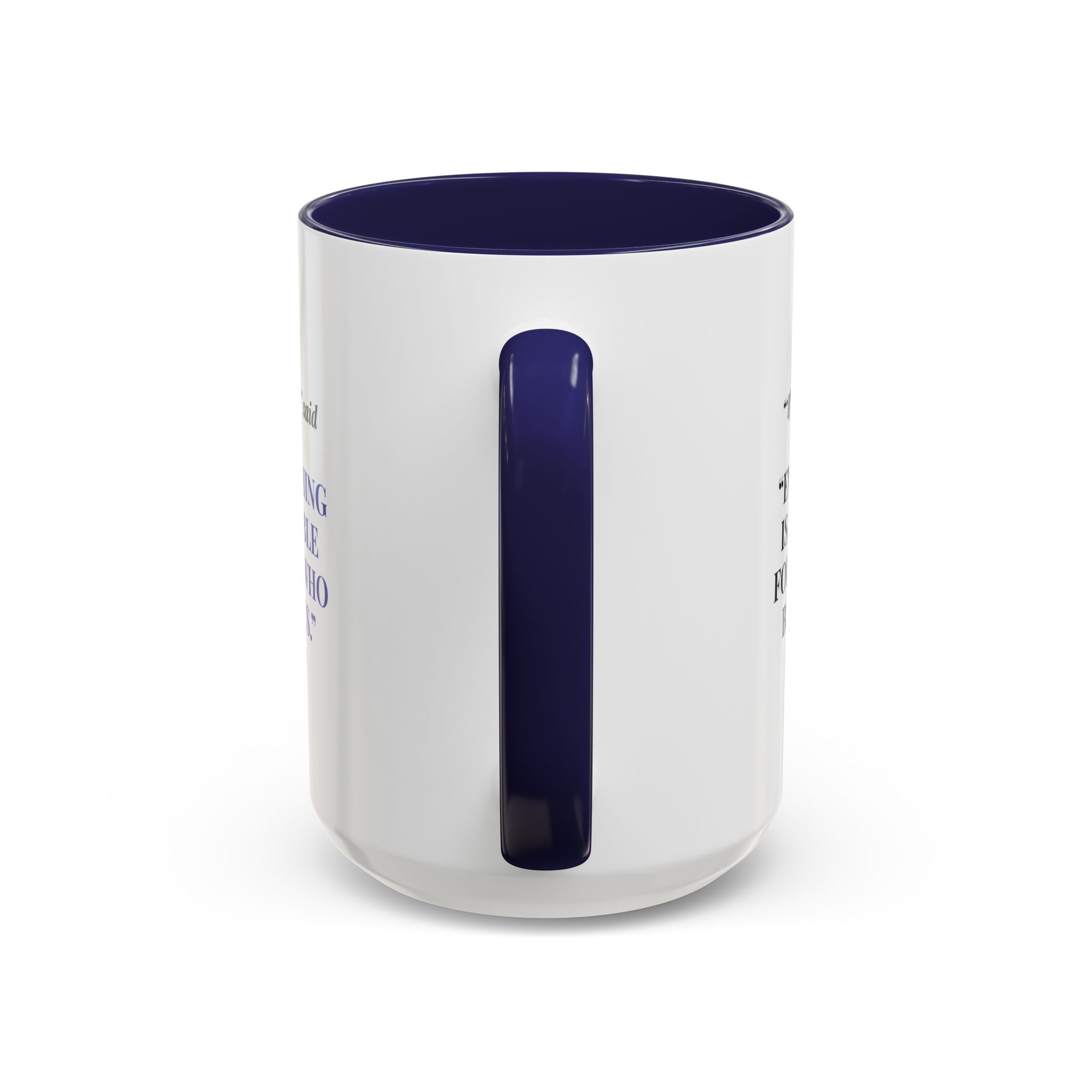 Faith Quote Coffee Mug — "Everything Is Possible for One Who Believes" (Mark 9:23)